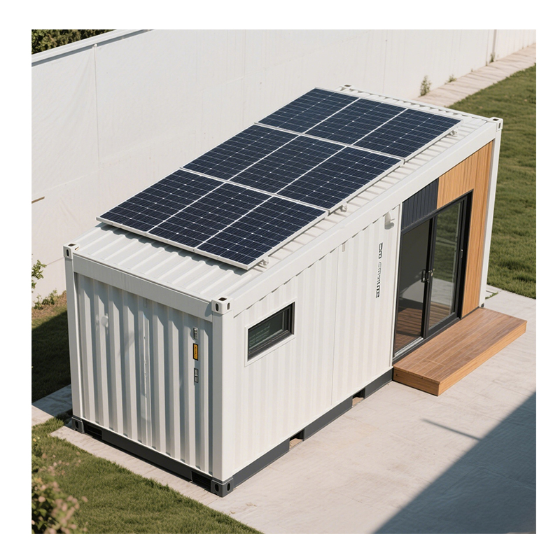 Fast Install 20ft 40ft Solar Powered Container House Modular Portable Cabin for Office Apartment Villa