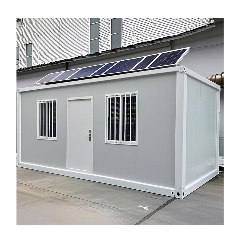 Fast Install 20ft 40ft Solar Powered Container House Modular Portable Cabin for Office Apartment Villa