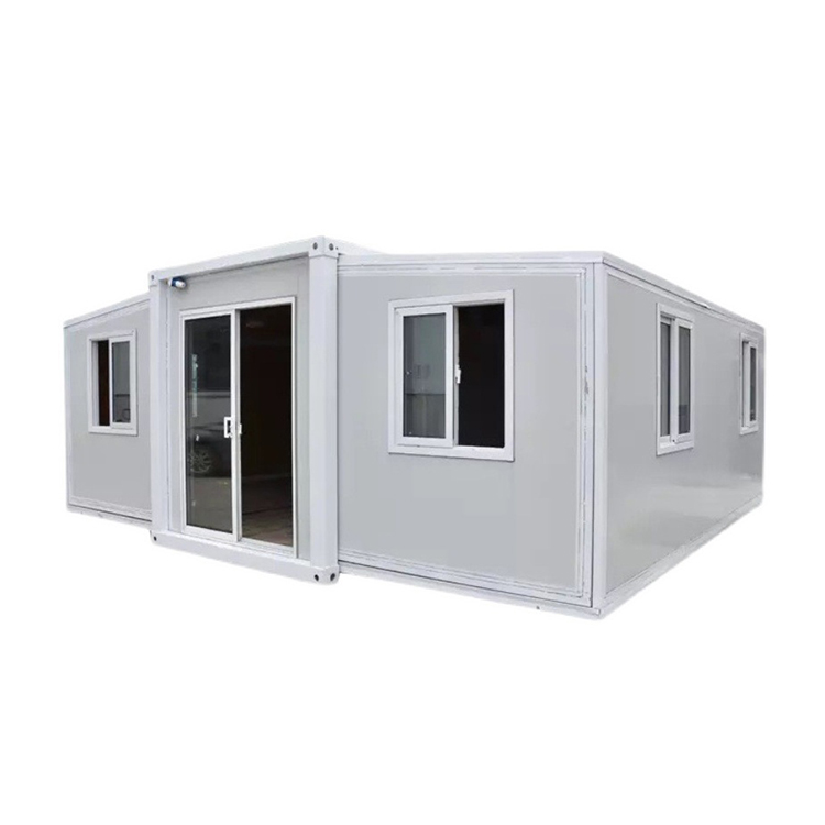 Ready to Live Foldable Tiny Home 20ft 40ft Prefab Expandable Container Homes with Solar Panel
