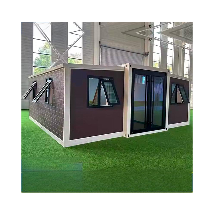Ready to Live Foldable Tiny Home 20ft 40ft Prefab Expandable Container Homes with Solar Panel
