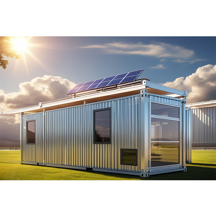 Solar-Powered 20ft 40ft Expandable Container House Modulard Container Custom Home Prefab House