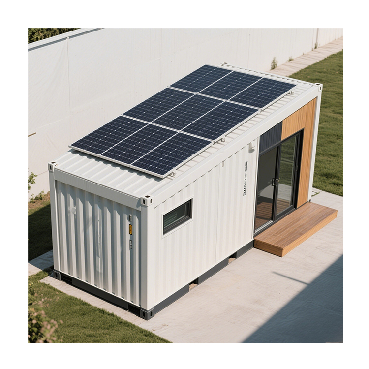 Customized 20ft 40ft Prefab Expandable Container Homes with Solar Power Supply Coffee Bar Prefab House