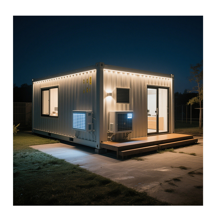 Easy Assembly Prefabricated Eco-Friendly Foldable Prefab House with Solar Panel Modular Homes
