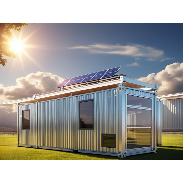 Easy Assembly Prefabricated Eco-Friendly Foldable Prefab House with Solar Panel Modular Homes