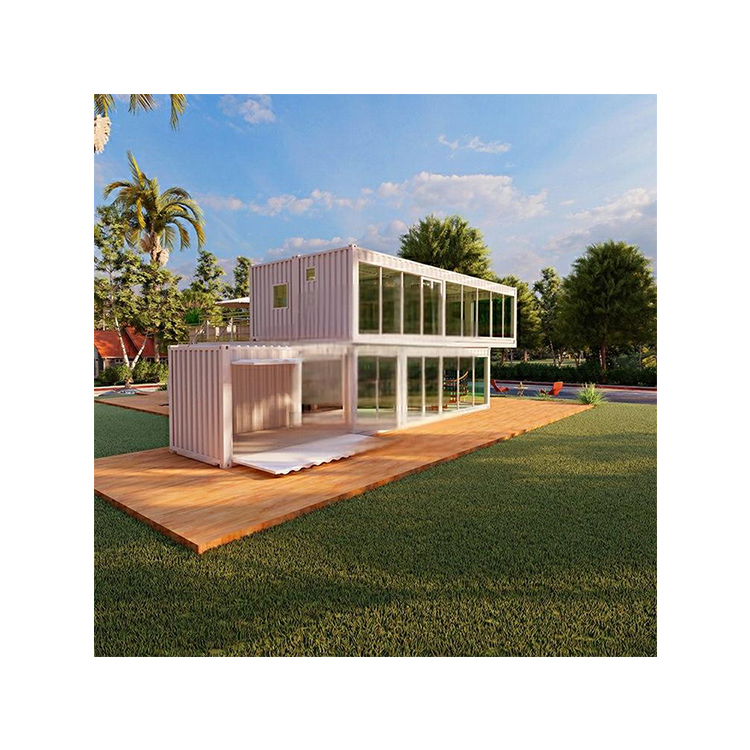 Custom Design Security 40 Ft 20 Ft Prefab Tiny House Fast Install Waterproof Multi Function Container House