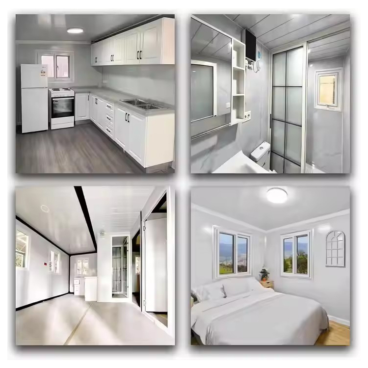 Custom Design Security 40 Ft 20 Ft Prefab Tiny House Fast Install Waterproof Multi Function Container House