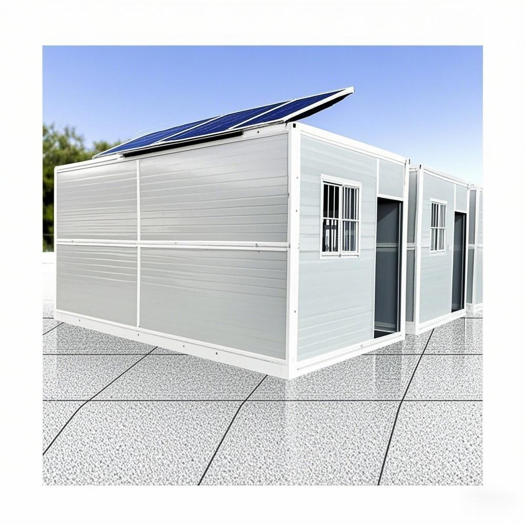 Easy Assemble Foldable Container House 20ft 40ft Tiny Prefab Houses Modern Solar Powered Home Villa Hotel